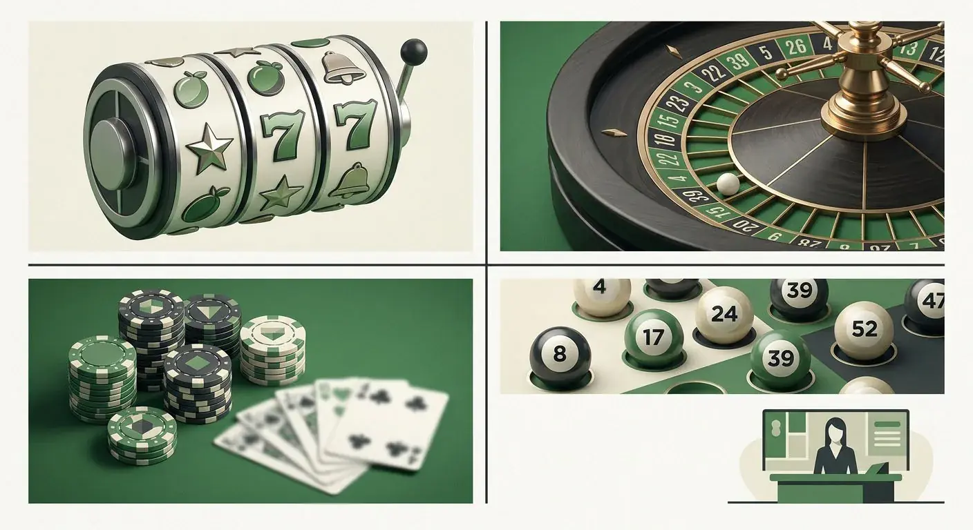 Green Casino Games and Pokies: Exact-Brand Game Evidence